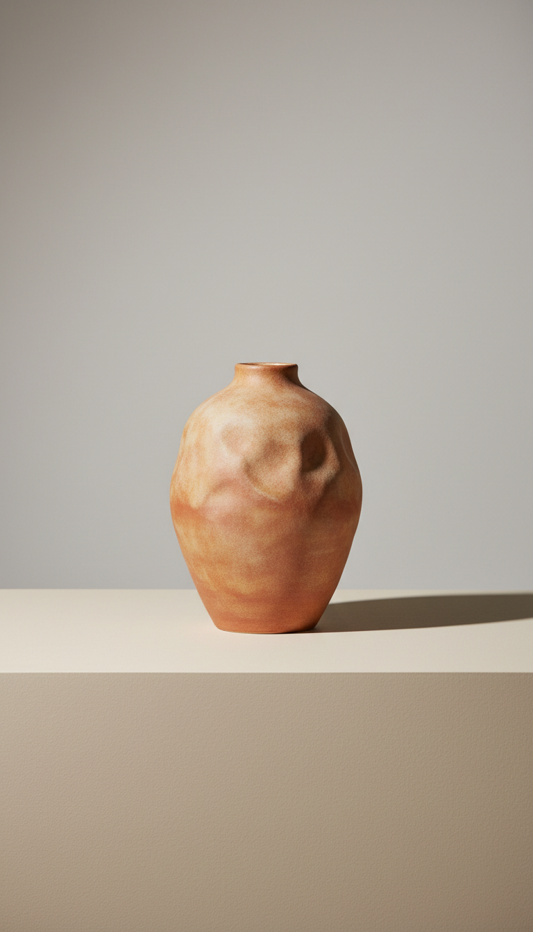 With soft, enhancing its crafted details and smooth texture. The color palette emphasizes warm tones, aligning with the...