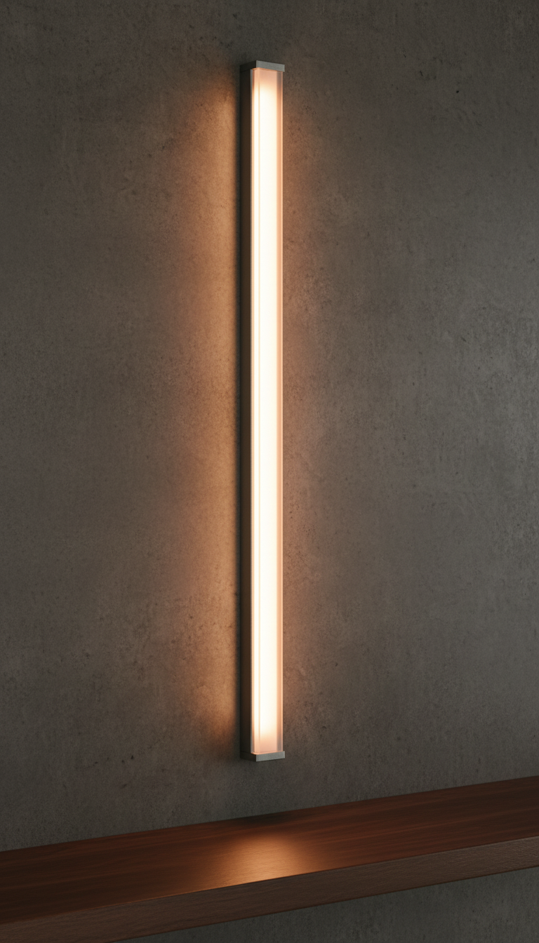 Modern LED Wall Light Fixture in a new setting
