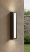 Modern outdoor wall light