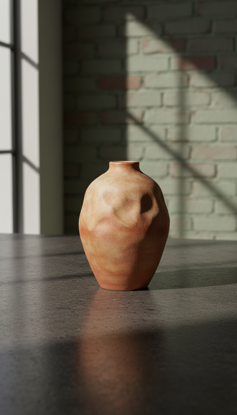 Contemporary Ceramic Vase in a new setting