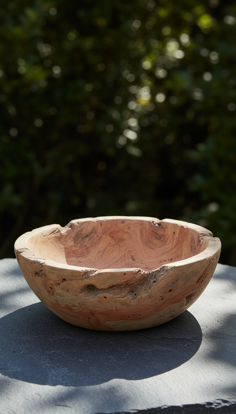 Wooden Bowl in a new setting