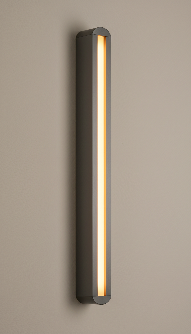 Allowing its modern design and vibrant Burnt Orange accents to stand out. The lighting is soft and even, with a subtle...