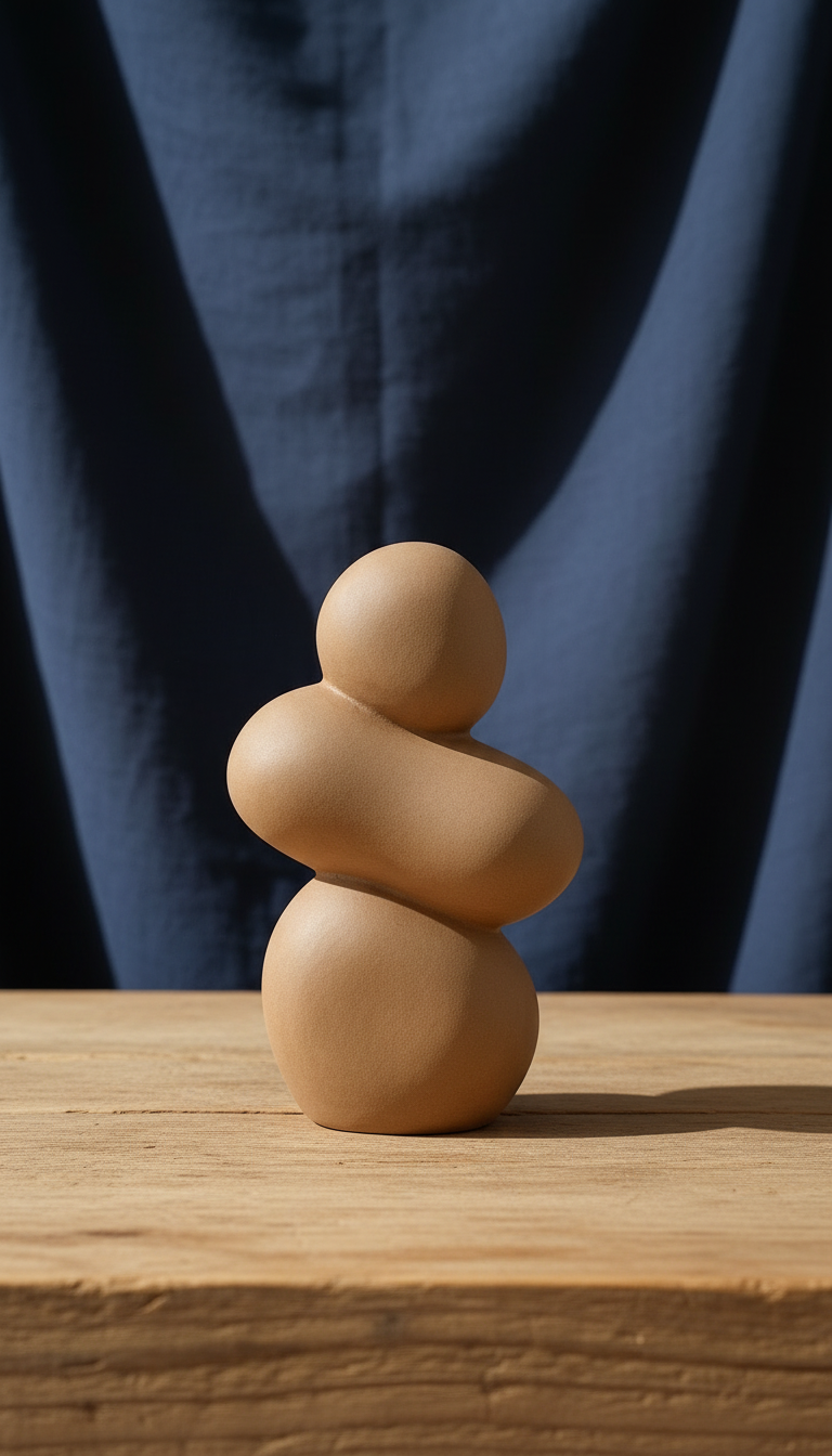 Minimalist Ceramic Sculpture in a new setting